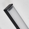 Glara outdoor wall light, wall light LED black, 2-light sources