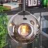 Ripoll hanging light, globe light, Cluster pendant lamp Smoke-coloured, 3-light sources