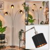 Alsen floor lamp matt nickel, black, 3-light sources