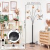 Lindberg floor lamp black, 5-light sources