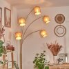 Soungou floor lamp brass, black, white, 5-light sources