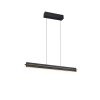 Trio lights Emerson pendant light LED black, 1-light source