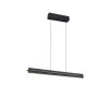 Trio lights Emerson pendant light LED black, 1-light source