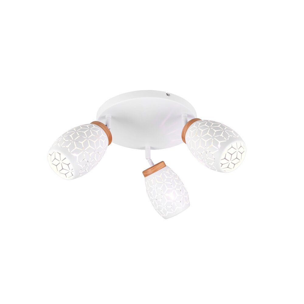 Reality lights Bidar ceiling light white, 3-light sources main product photo