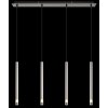 Globo lighting Ryan hanging light matt nickel, 4-light sources