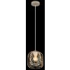 Globo lighting Dichti hanging light sand-coloured, 1-light source