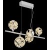 Globo lighting Virina hanging light LED chrome, 1-light source