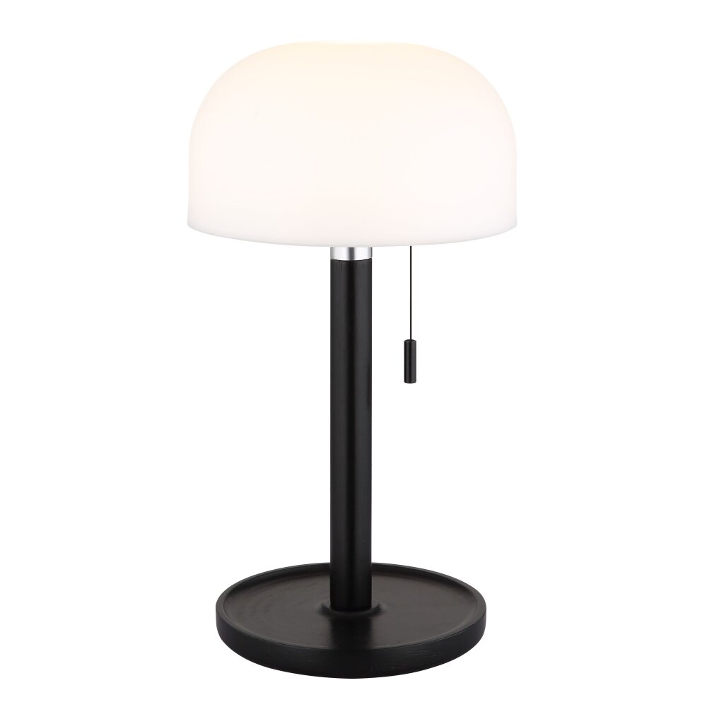 Mushroom Lamp Globo lighting Norman table lamp LED black, 1-light source main product photo