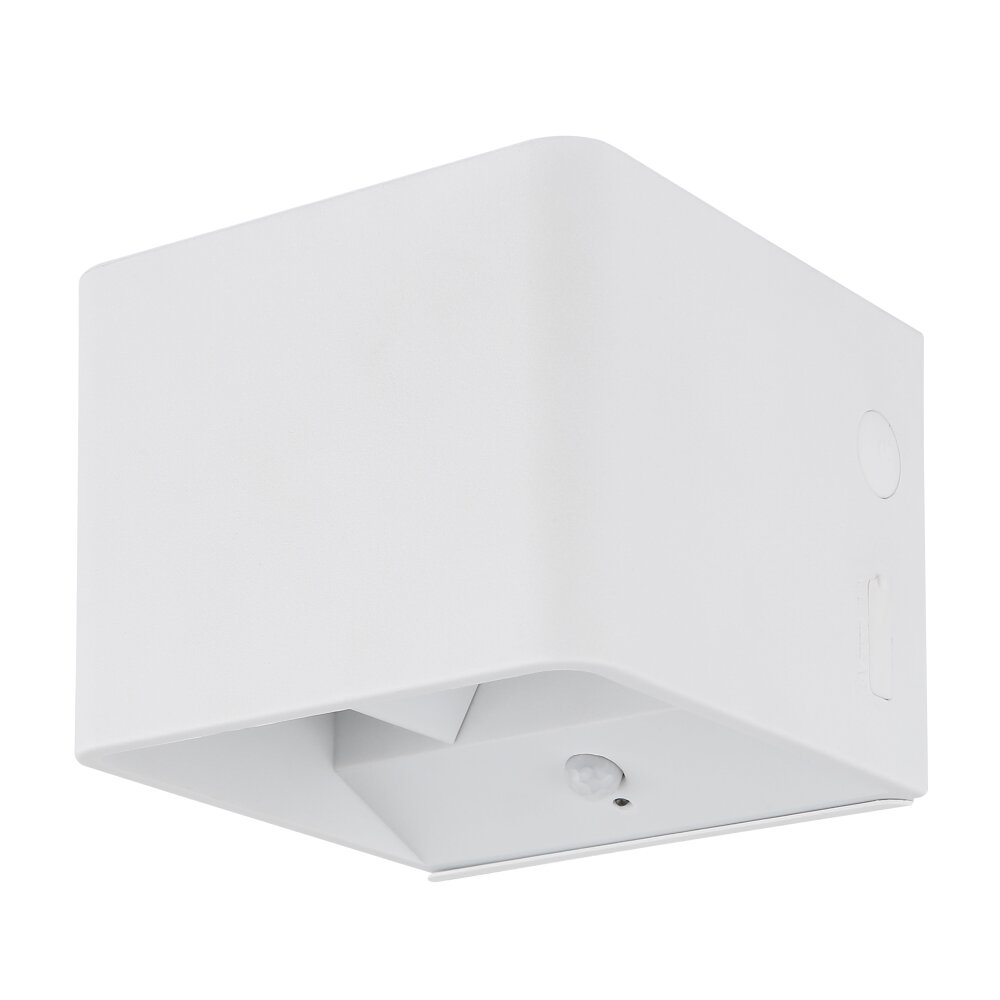 Globo lighting Veronika wall light LED white, 1-light source, Motion sensor