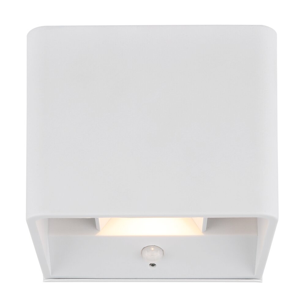 Globo lighting Veronika wall light LED white, 1-light source, Motion sensor