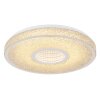 Globo lighting Astania ceiling light LED chrome, white, 1-light source