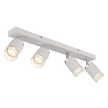 Globo lighting Korben ceiling light white, 4-light sources