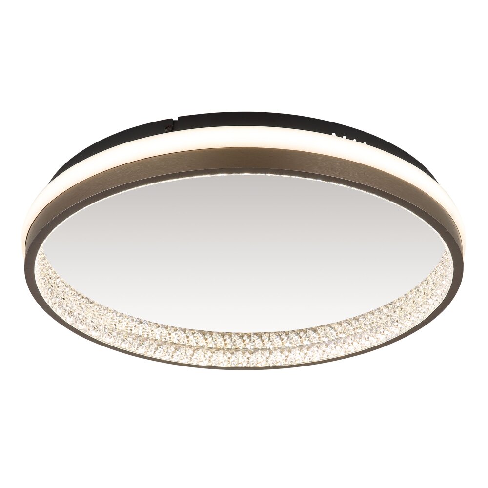 Globo lighting Della ceiling light LED black, 1-light source main product photo