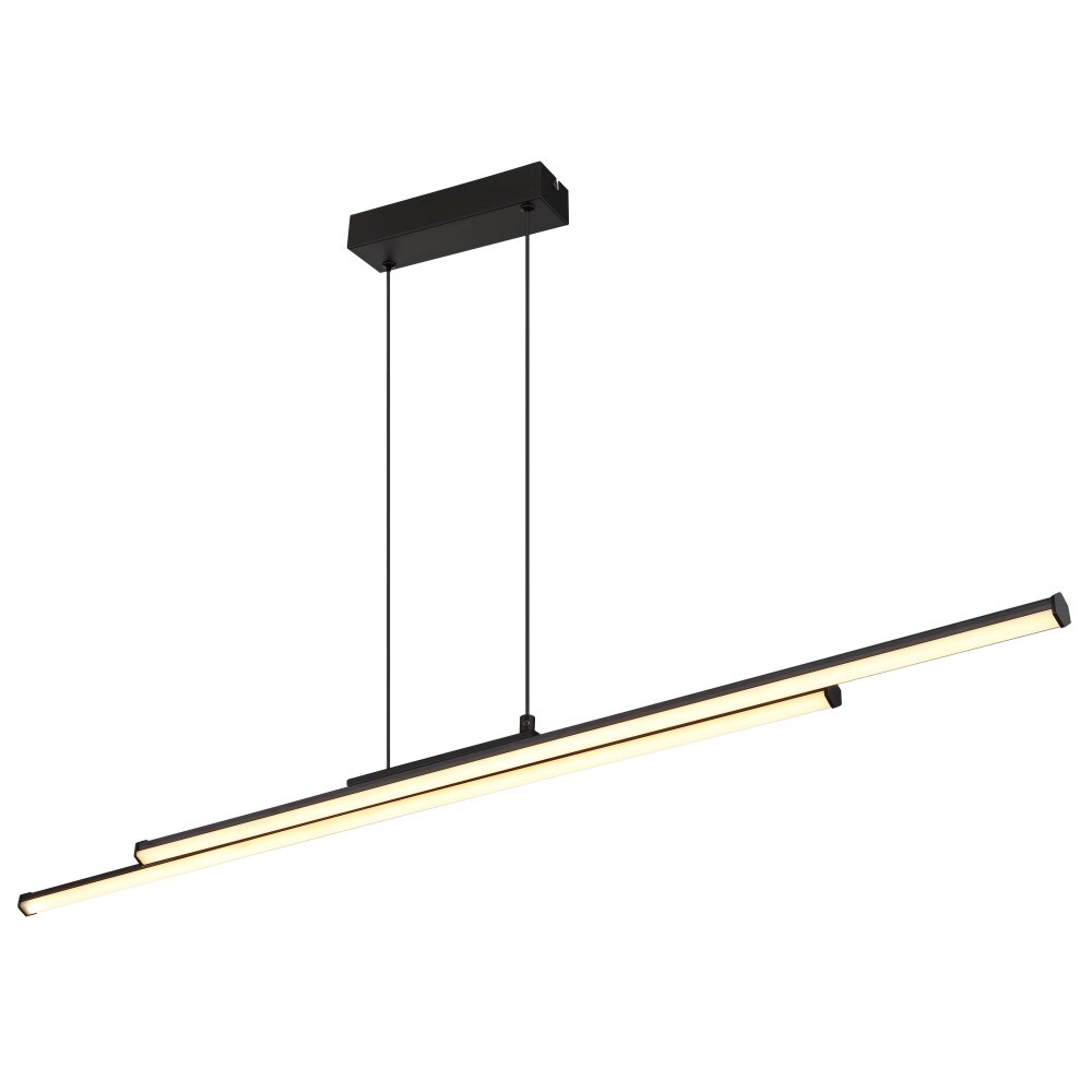 Globo lighting Kirina hanging light LED black, 1-light source main product photo