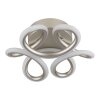 Globo lighting Melisand ceiling light LED silver, 1-light source
