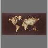 Paul Neuhaus lights MAP wall light LED gold, rust-coloured, 1-light source
