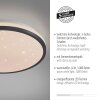 Leuchten Direkt lights KYLE ceiling light LED black, 1-light source