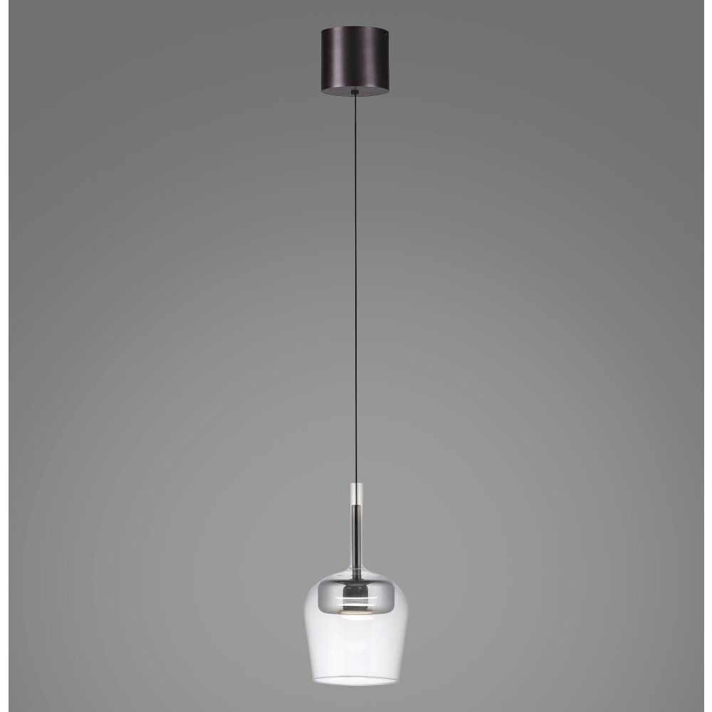 Paul Neuhaus lights Q-Kon pendant light LED brown, 1-light source, Remote control main product photo