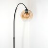 Ripoll floor lamp black, 1-light source