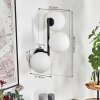 Gastor globe light, wall light white, 3-light sources