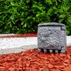 Lieksa outdoor socket grey