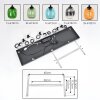 Moyrourkan hanging light, pendant light, Cluster pendant lamp LED blue, green, clear, orange, Smoke-coloured, 1-light source