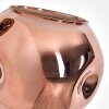 Ripoll globe light, floor lamp coppery, 3-light sources