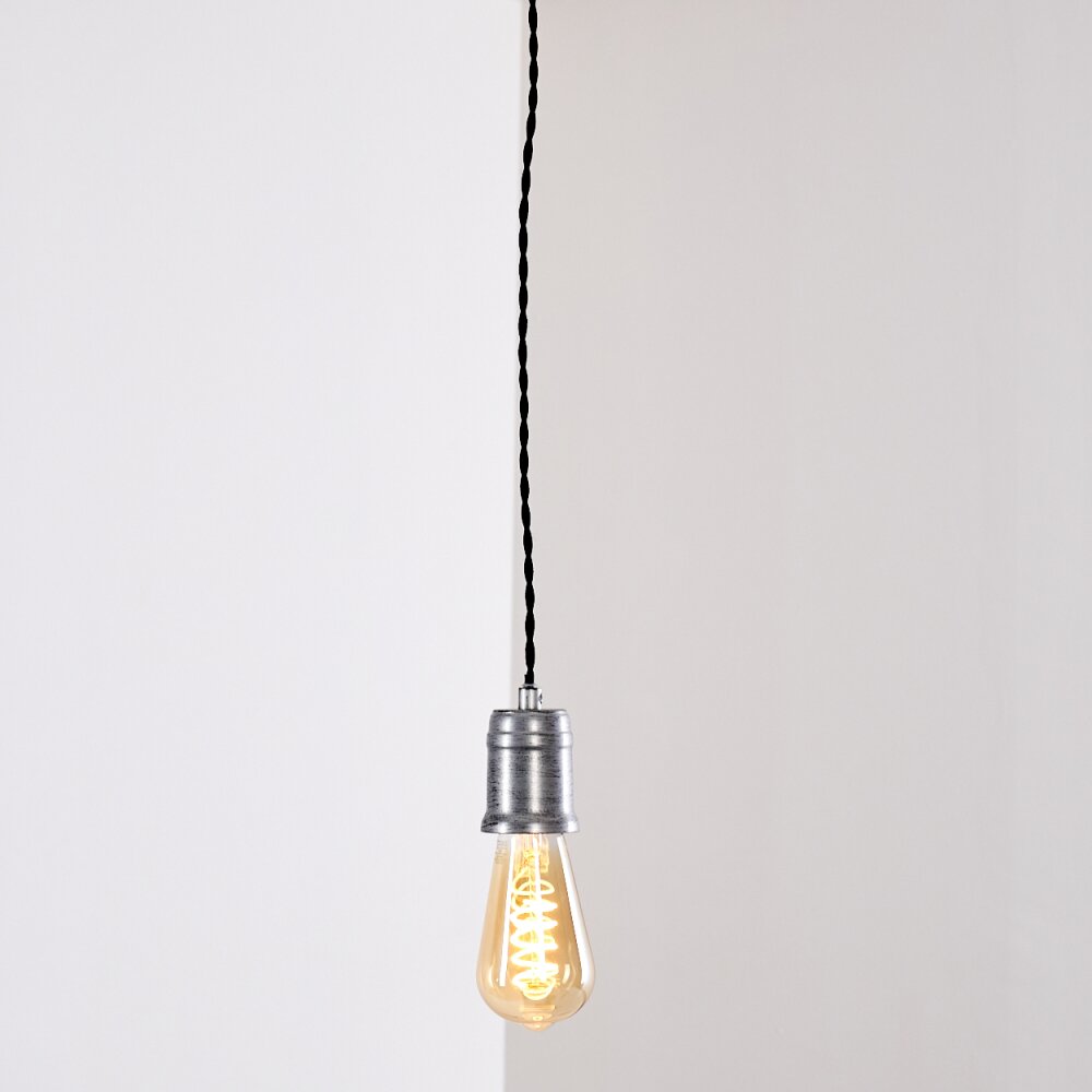 Vintage Lemone Pendant Light silver, 1-light source