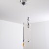 Vintage Lemone Pendant Light silver, 1-light source