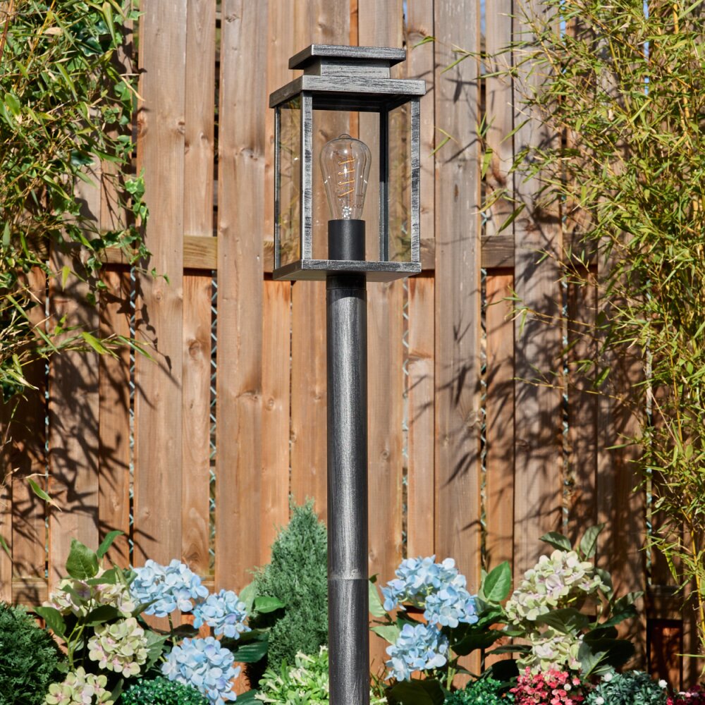 Tieva path light black, silver, 1-light source