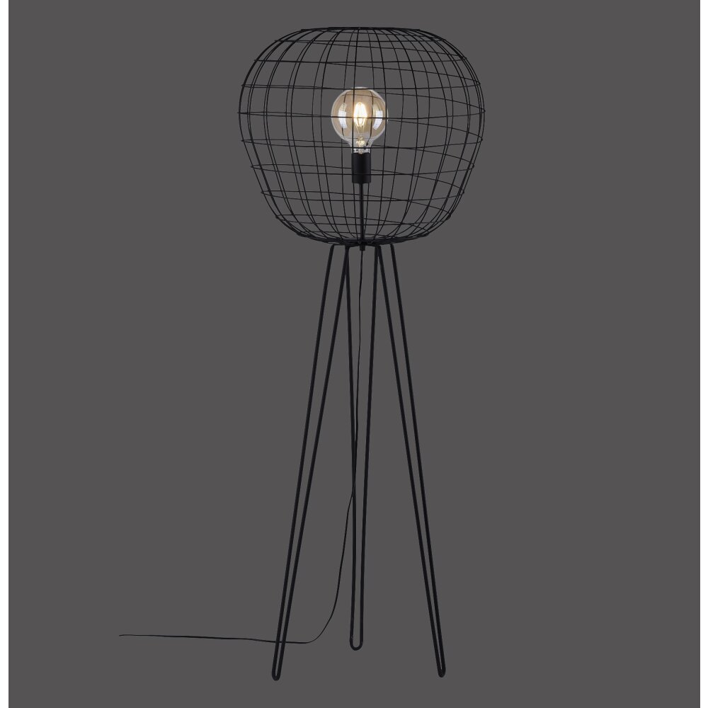 Floor Lamp Leuchten Direkt FABIO black, 1-light source