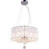 Globo RADAR Pendant Light chrome, 4-light sources