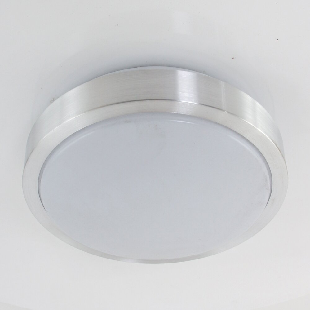 Steinhauer STELLAR Ceiling Light LED stainless steel, 1-light source
