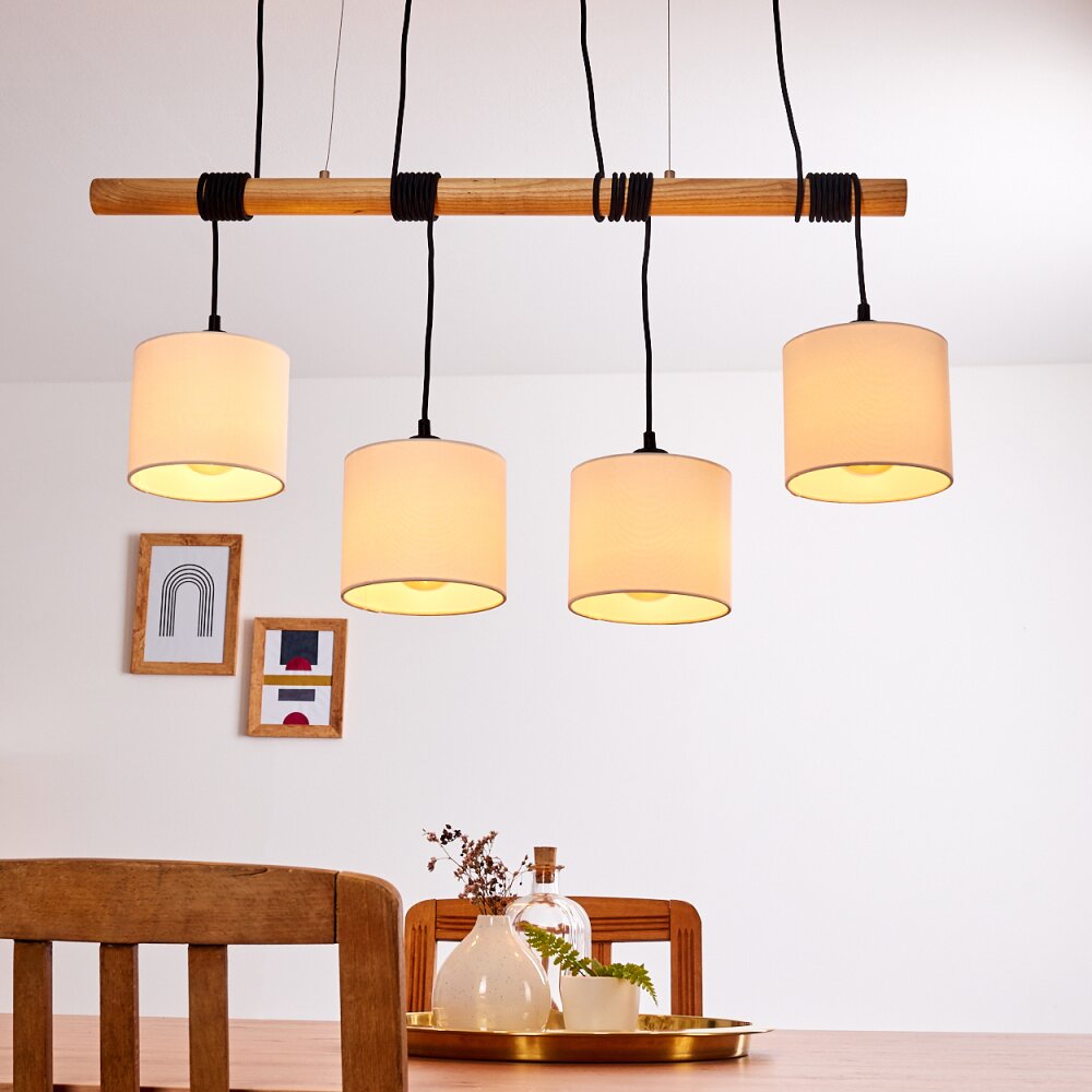 SAMBIA Pendant Light brown, black, 4-light sources