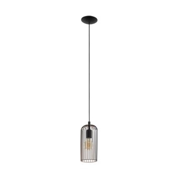 Eglo ROCCAMENA Pendant Light copper, black, 1-light source