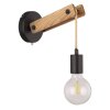 Globo VISSO Wall Light brown, black, 1-light source