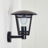 SIERA outdoor wall light black, 1-light source