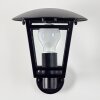 SIERA outdoor wall light black, 1-light source