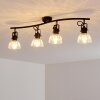 Bohemia Ceiling Light black, 4-light sources