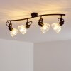 Bohemia Ceiling Light black, 4-light sources