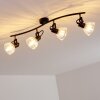 Bohemia Ceiling Light black, 4-light sources