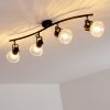 Bohemia Ceiling Light black, 4-light sources