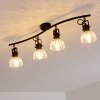 Bohemia Ceiling Light black, 4-light sources