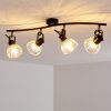 Bohemia Ceiling Light black, 4-light sources