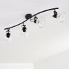 Bohemia Ceiling Light black, 4-light sources