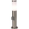 Brilliant lights Chorus pedestal light stainless steel, 1-light source