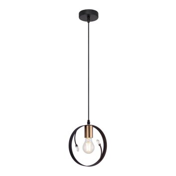 Pendant Light Globo VIGO black, 1-light source