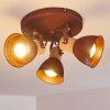 KINZUA Ceiling Light rust-coloured, 3-light sources