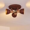 KINZUA Ceiling Light rust-coloured, 3-light sources