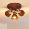 KINZUA Ceiling Light rust-coloured, 3-light sources